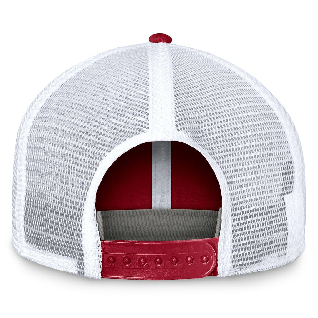 Atlanta Falcons Bench Trucker Adjustable Hat Black/Red - Fanatics