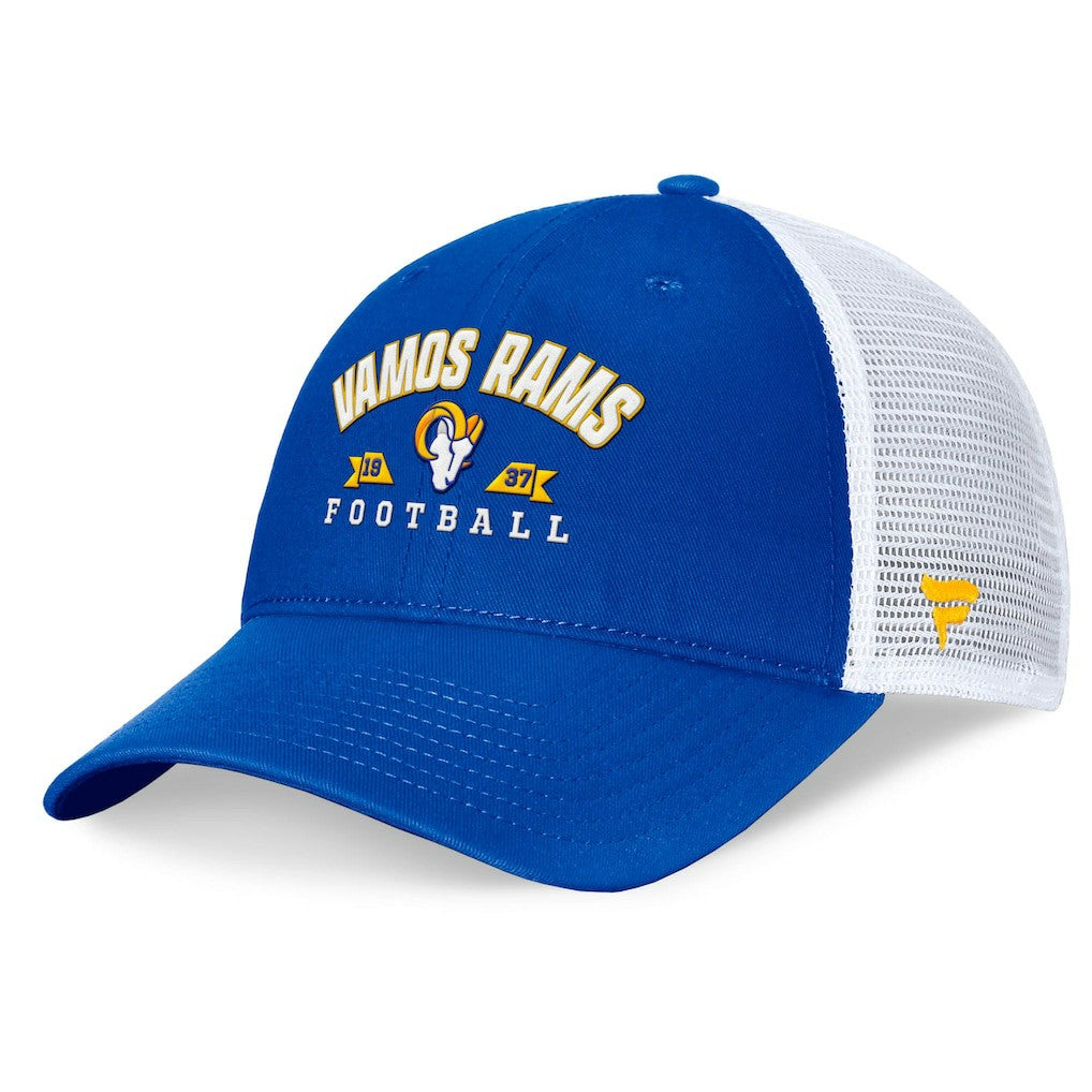 Los Angeles Rams Timeout Trucker Adjustable Hat Royal - Fanatics