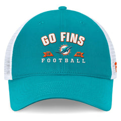 Miami Dolphins Timeout Trucker Adjustable Hat Aqua - Fanatics