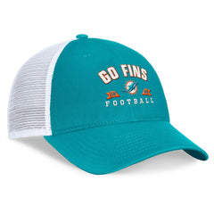 Miami Dolphins Timeout Trucker Adjustable Hat Aqua - Fanatics