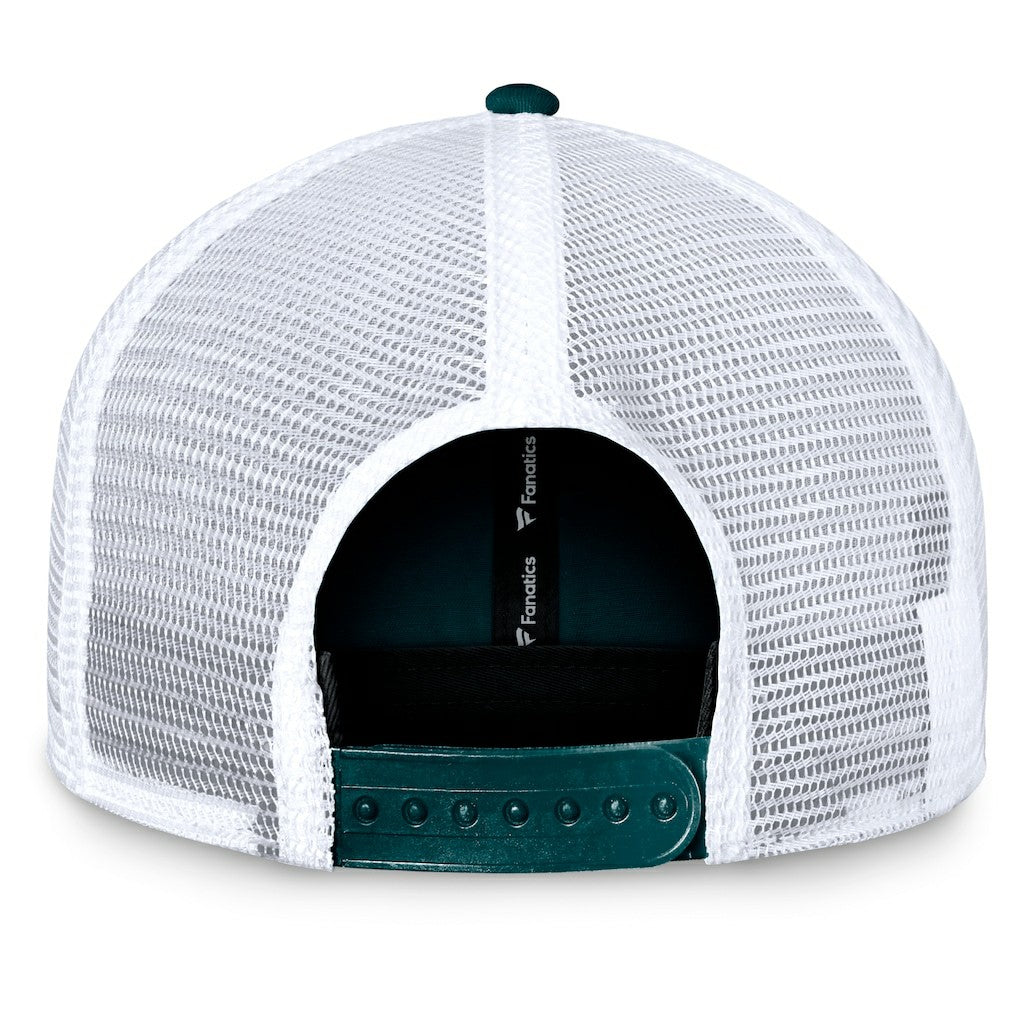 Philadelphia Eagles Timeout Trucker Adjustable Hat Midnight Green - Fanatics