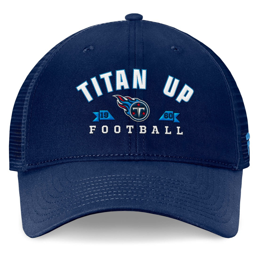 Tennessee Titans Timeout Trucker Adjustable Hat Navy - Fanatics