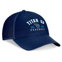 Tennessee Titans Timeout Trucker Adjustable Hat Navy - Fanatics