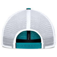 Miami Dolphins Challenge Trucker Adjustable Hat Heather Aqua - Fanatics