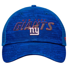 New York Giants Challenge Trucker Adjustable Hat Heather Royal - Fanatics