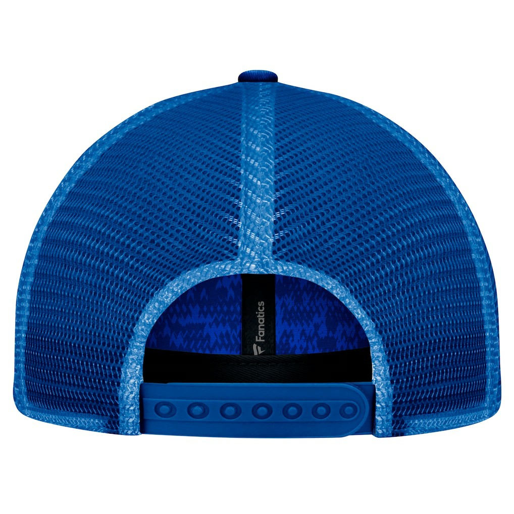 New York Giants Challenge Trucker Adjustable Hat Heather Royal - Fanatics