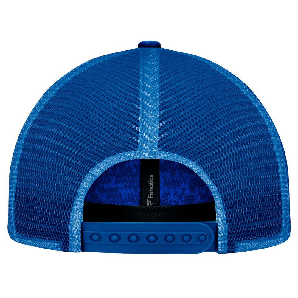 New York Giants Challenge Trucker Adjustable Hat Heather Royal - Fanatics