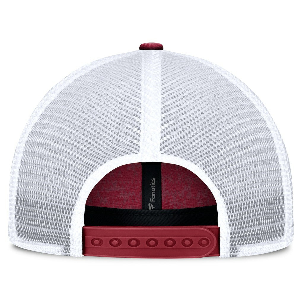 Arizona Cardinals Challenge Trucker Adjustable Hat Heather Cardinal - Fanatics