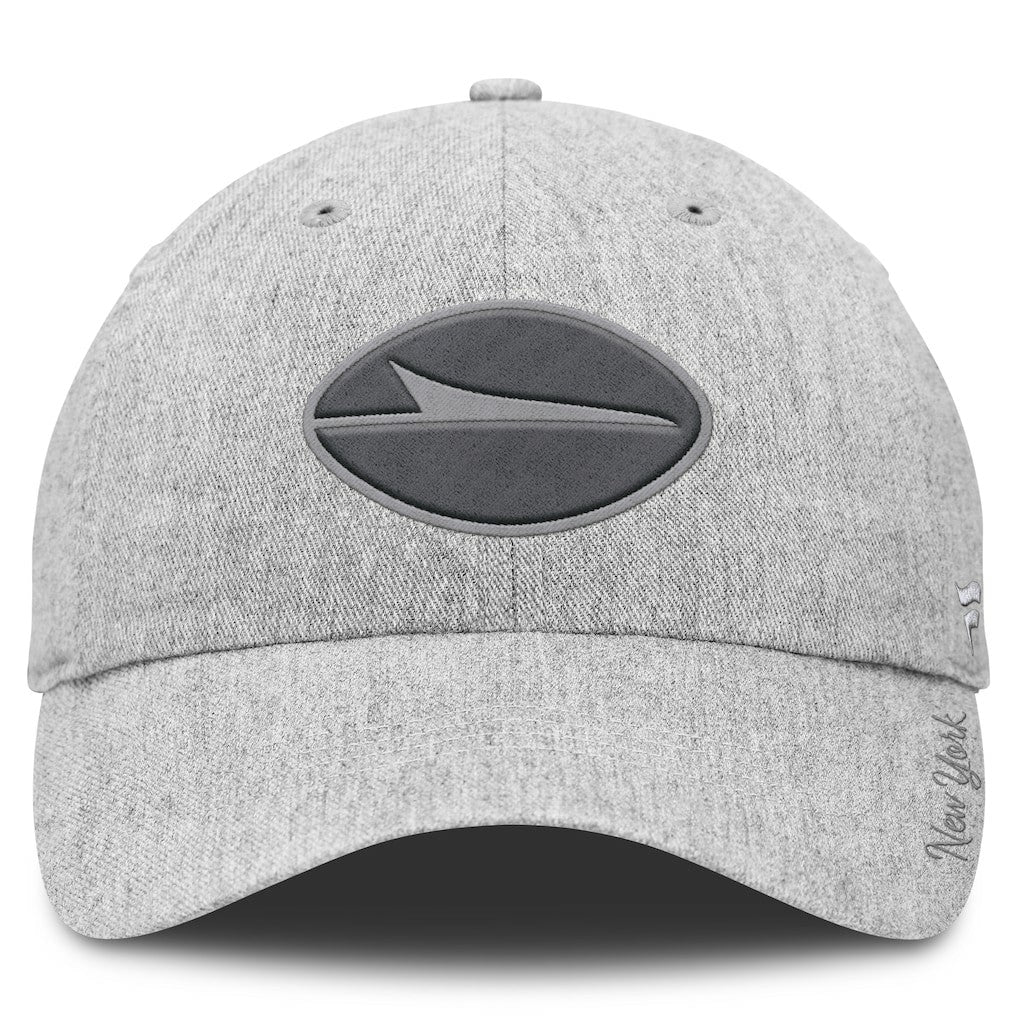 New York Jets Women's Luna Rock Adjustable Hat Heather Gray - Fanatics