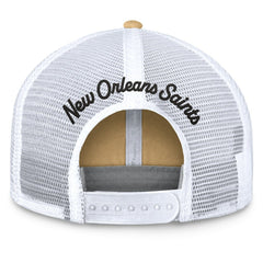 New Orleans Saints Women's Slogan Trucker Adjustable Hat Gold - Fanatics