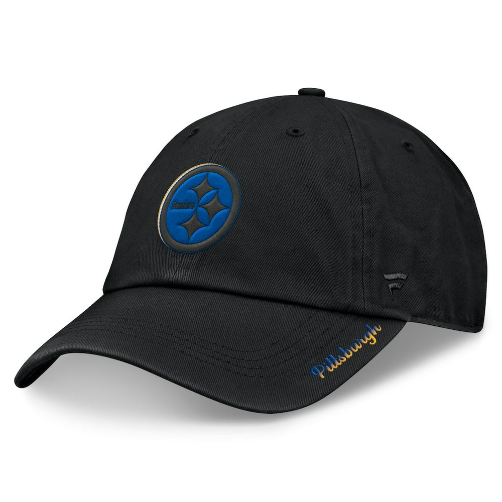 Pittsburgh Steelers Women's Eclipse Adjustable Hat Black - Fanatics