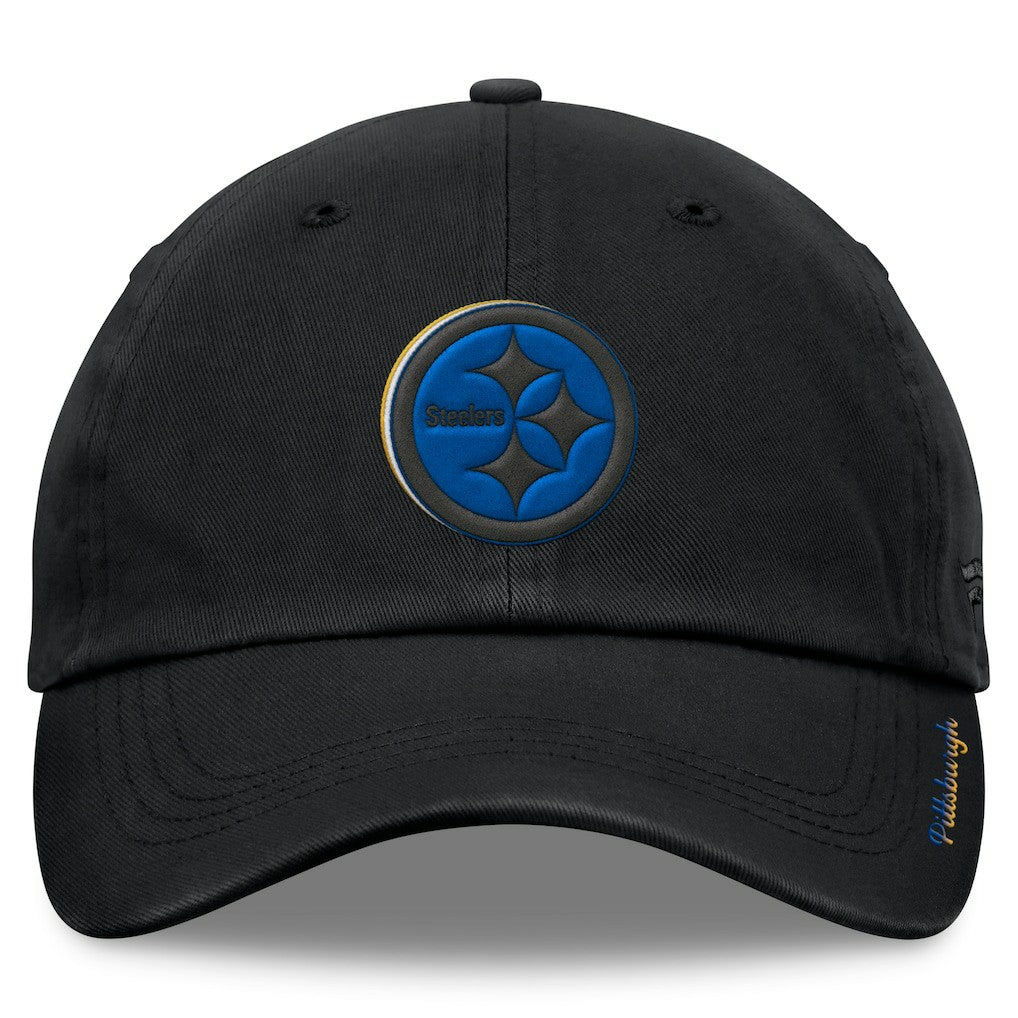 Pittsburgh Steelers Women's Eclipse Adjustable Hat Black - Fanatics