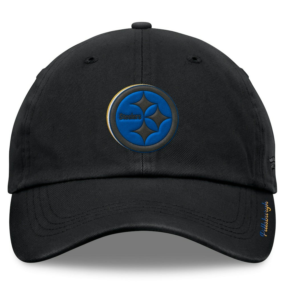 Pittsburgh Steelers Women's Eclipse Adjustable Hat Black - Fanatics