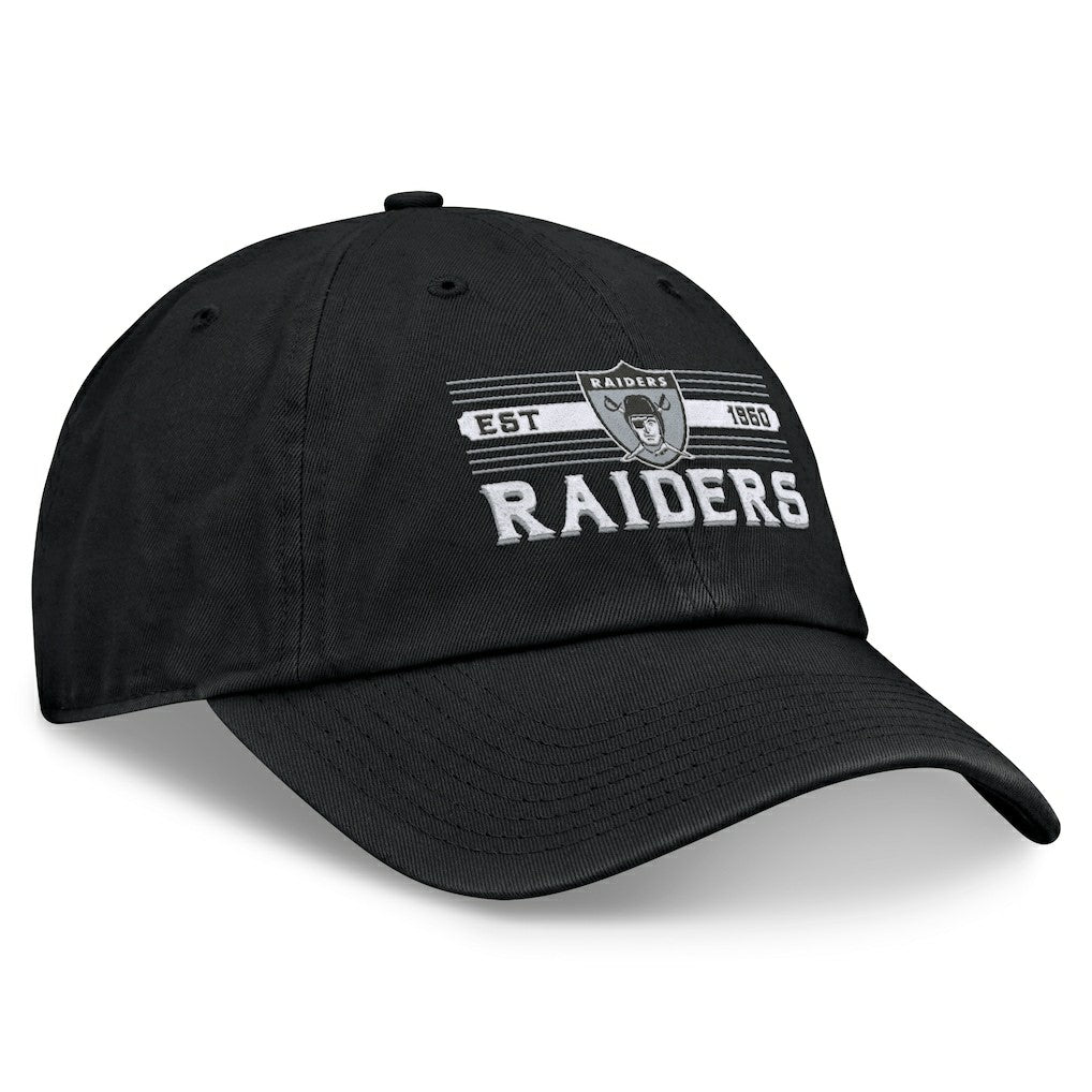 Las Vegas Raiders Vintage Delay Adjustable Hat Black - Fanatics
