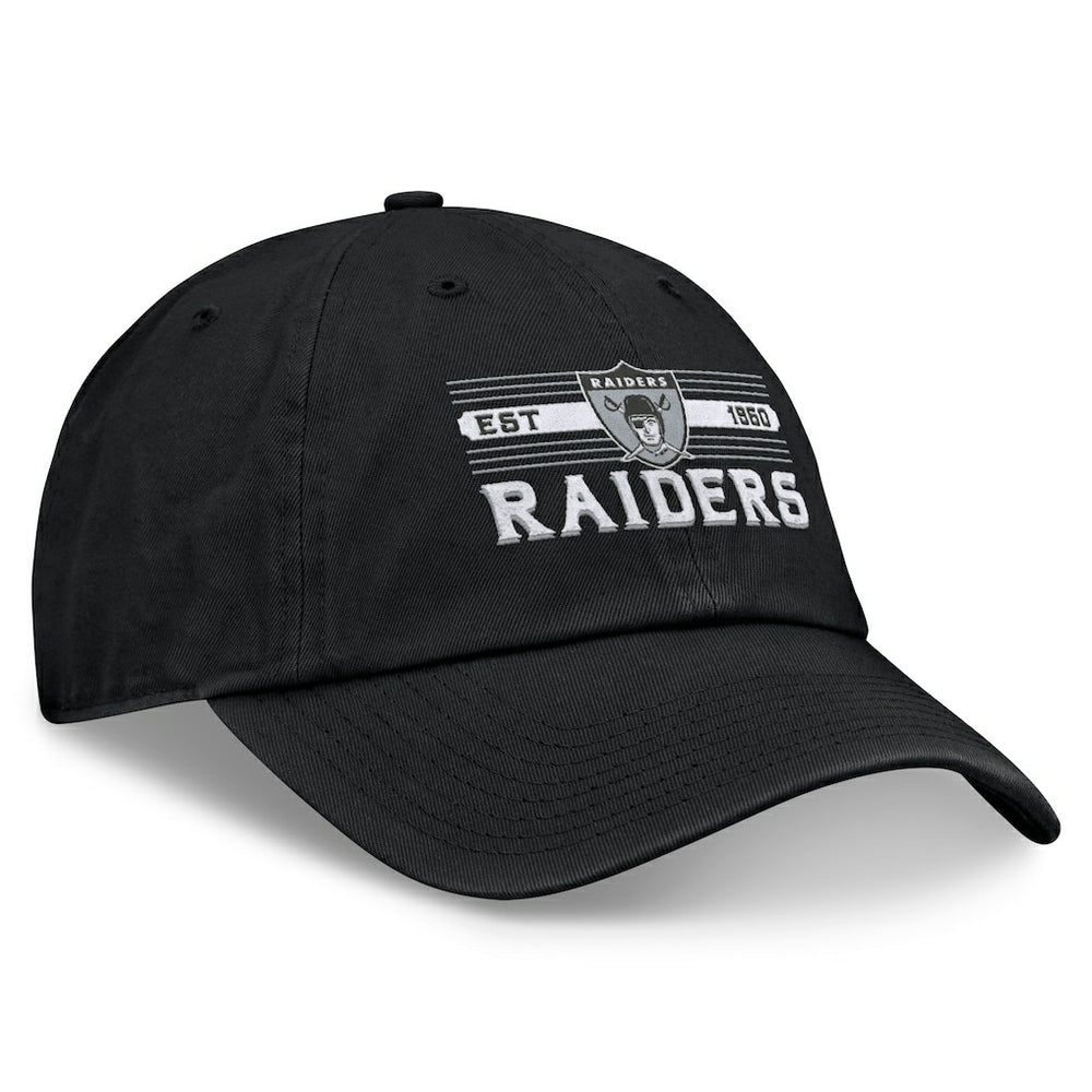 Las Vegas Raiders Vintage Delay Adjustable Hat Black - Fanatics