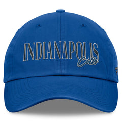 Indianapolis Colts Women's City Adjustable Hat Royal - Fanatics