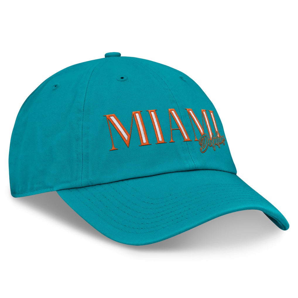 Miami Dolphins Women's City Adjustable Hat Aqua - Fanatics