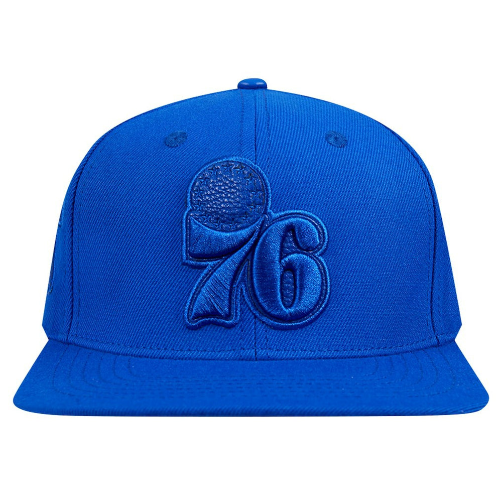 NBA - Philadelphia 76ers Pro Standard Triple Tonal Snapback Hat - Royal