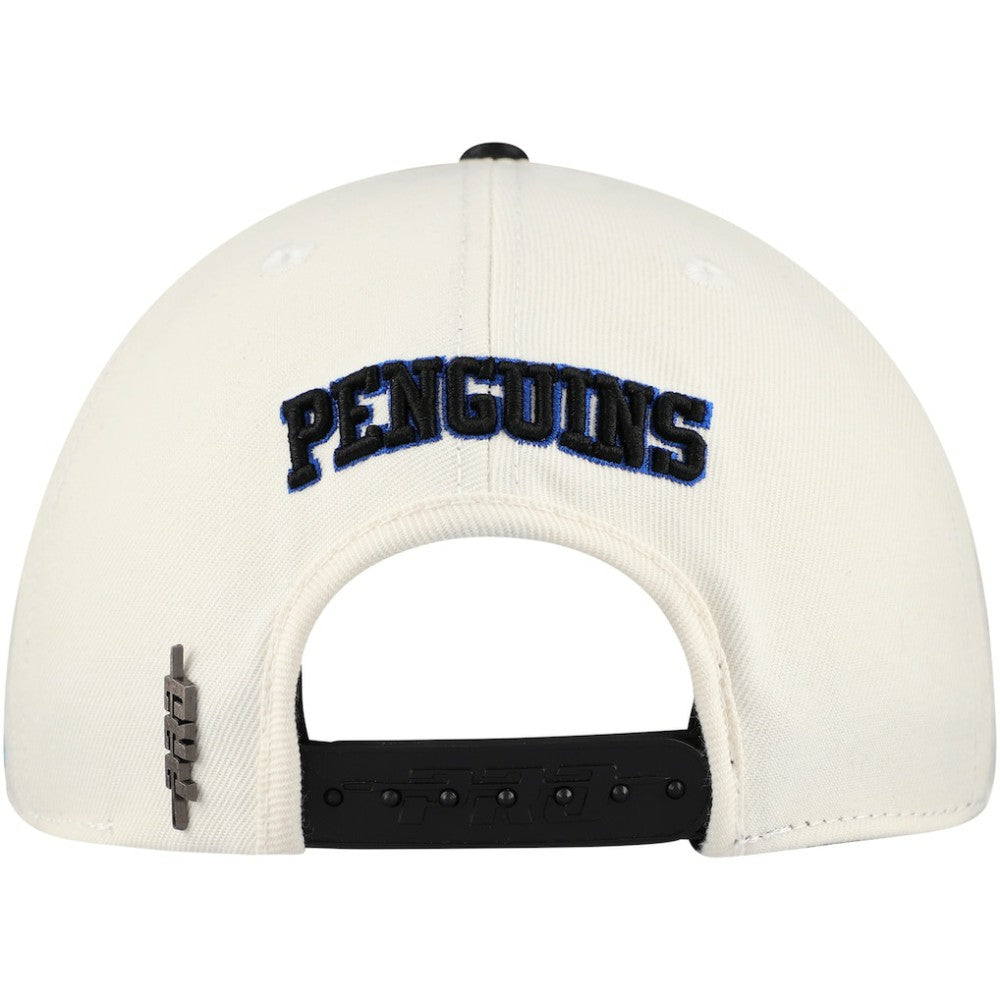 Pittsburgh Penguins Pro Standard Retro Classic Logo Snapback Hat Cream