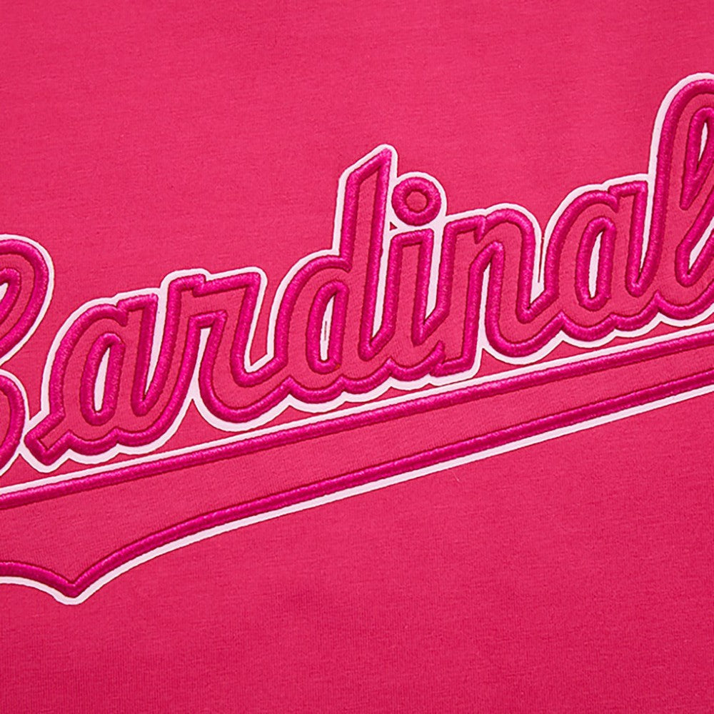 St. Louis Cardinals Pro Standard Women's Triple Pink Boxy Cropped T-Shirt Near Me