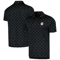 USMNT Levelwear Groove Performance Polo - Black