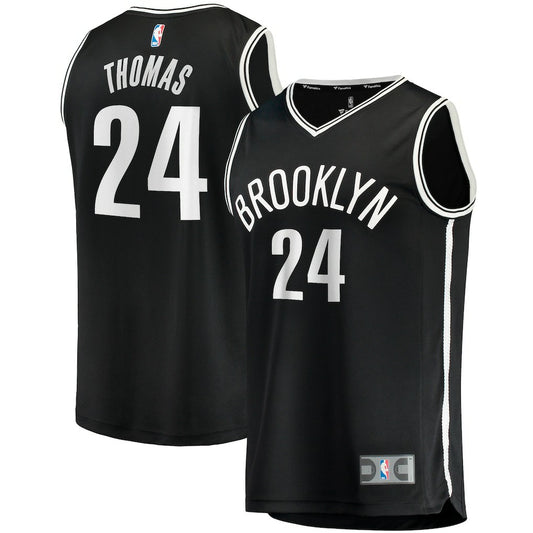 Cam Thomas Brooklyn Nets Big & Tall Fast Break Player Jersey - Black - Icon Edition | NBA Jerseys