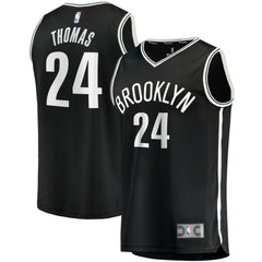 Fanatics - Cam Thomas Brooklyn Nets Big & Tall Fast Break Player Jersey - Black - Icon Edition