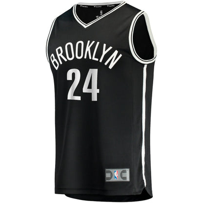 Cam Thomas Brooklyn Nets Big & Tall Fast Break Player Jersey - Black - Icon Edition | NBA Jerseys