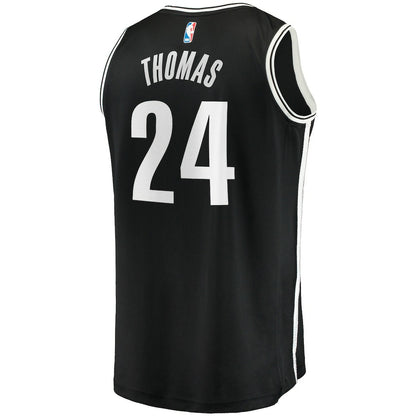 Cam Thomas Brooklyn Nets Big & Tall Fast Break Player Jersey - Black - Icon Edition | NBA Jerseys
