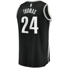 Fanatics - Cam Thomas Brooklyn Nets Big & Tall Fast Break Player Jersey - Black - Icon Edition