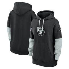 Las Vegas Raiders Women's Sideline Essential Hoodie Black - Nike