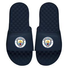 Manchester City ISlide Youth Primary Logo Slide Sandals - Navy
