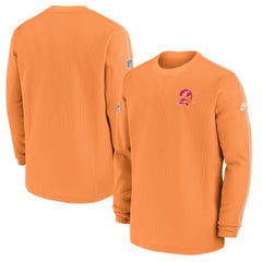 Tampa Bay Buccaneers Alternate Logo Coach Long Sleeve Top Orange - Nike