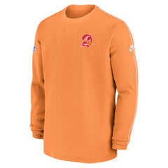 Tampa Bay Buccaneers Alternate Logo Coach Long Sleeve Top Orange - Nike