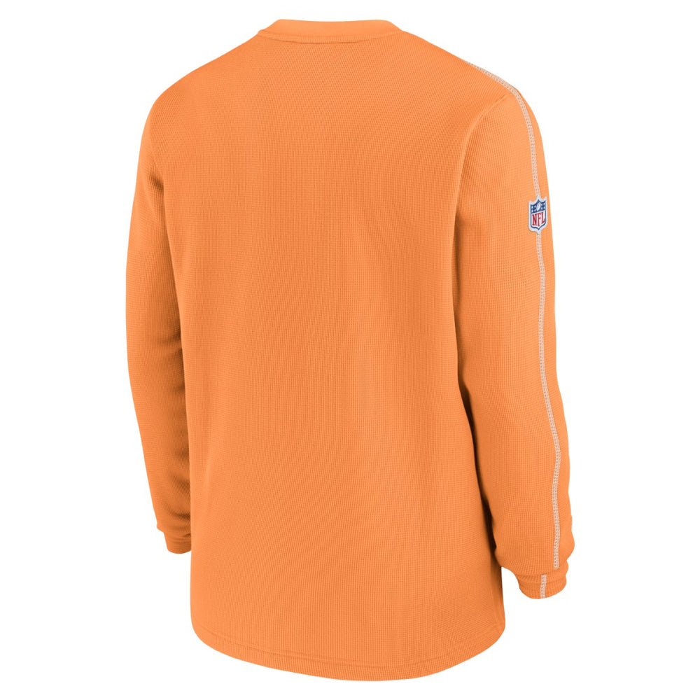 Tampa Bay Buccaneers Alternate Logo Coach Long Sleeve Top Orange - Nike