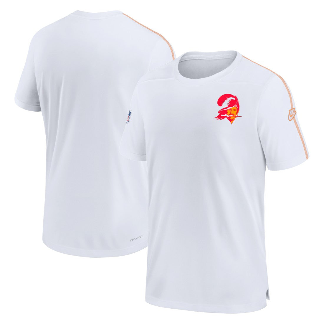 Tampa Bay Buccaneers Sideline Alternate Logo Coach Performance Top White - Nike