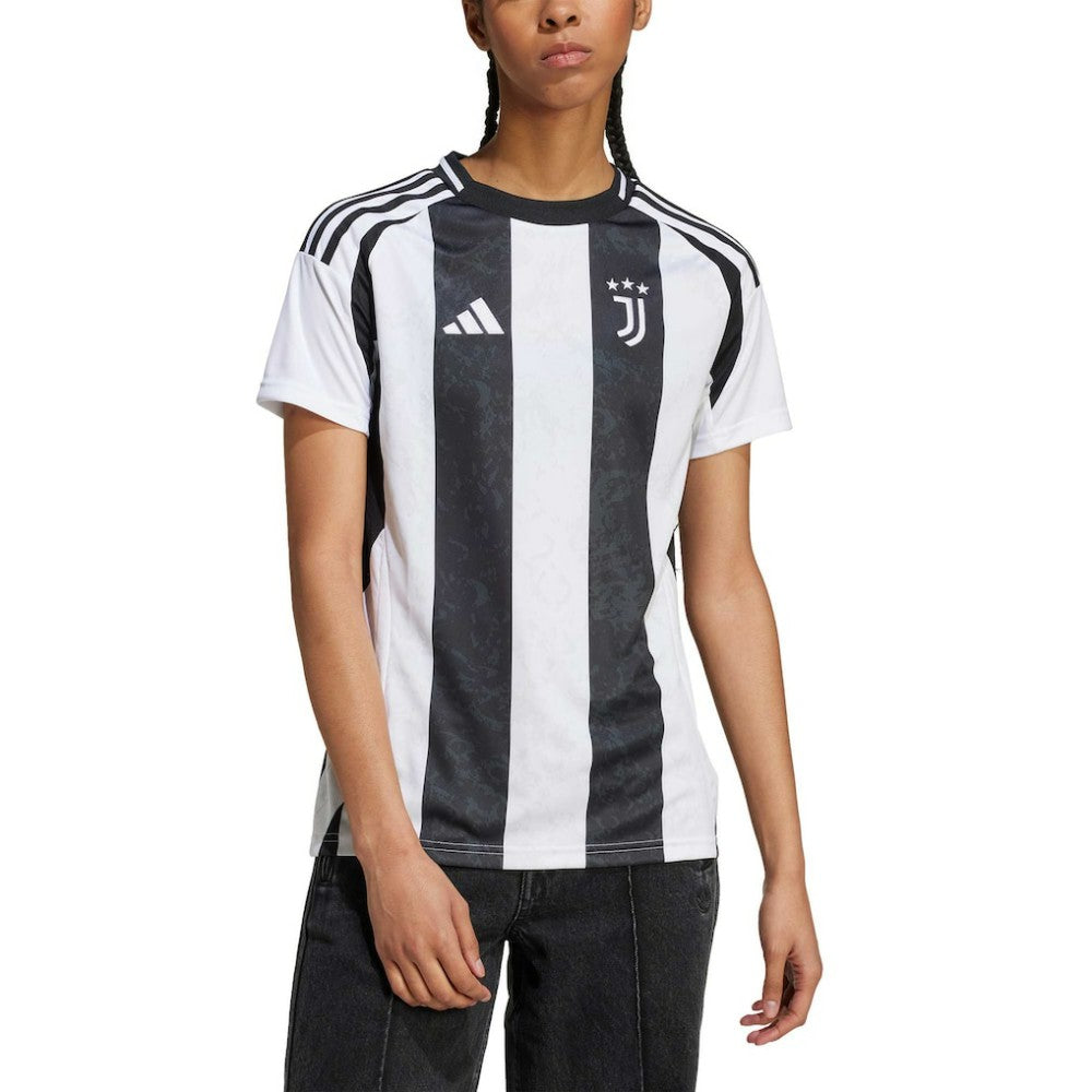 Adidas Juventus Women's 2024/25 Home Replica Jerseys - White/Black