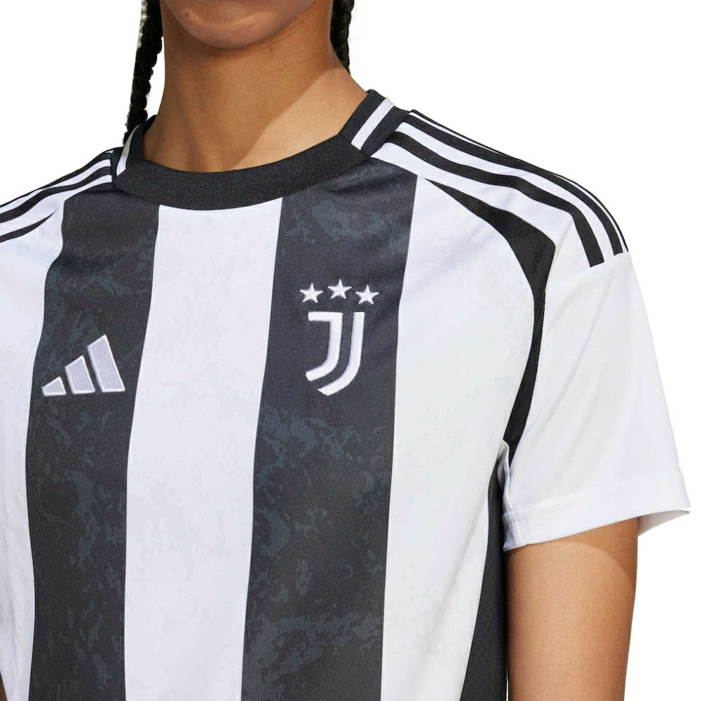 Adidas Juventus Women's 2024/25 Home Replica Jerseys - White/Black