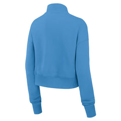 Tennessee Titans Women's Rewind Phoenix Half-Zip Sweatshirt Light Blue - Nike