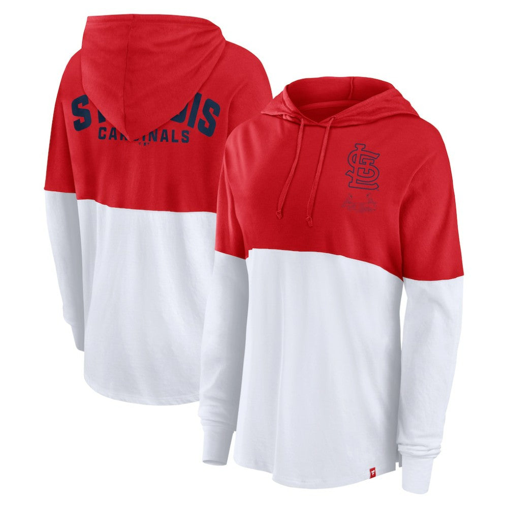 St. Louis Cardinals Fanatics Women's Backup Option Pullover Hoodie discount