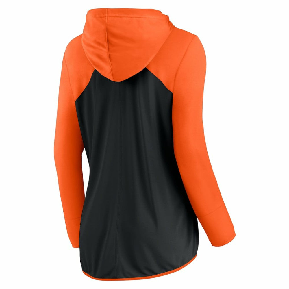 San Francisco Giants Fanatics Women's Script Sleeve Full-Zip Hoodie On Sale