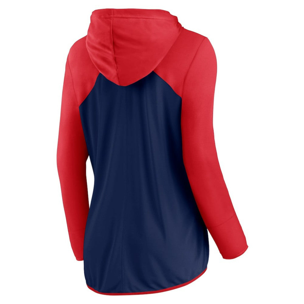 Boston Red Sox Fanatics Women's Script Sleeve Full-Zip Hoodie On Sale
