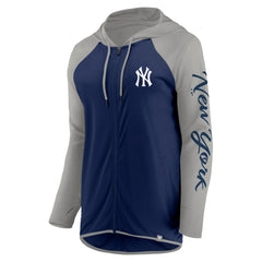 New York Yankees Fanatics Women's Script Sleeve Full-Zip Hoodie Sale