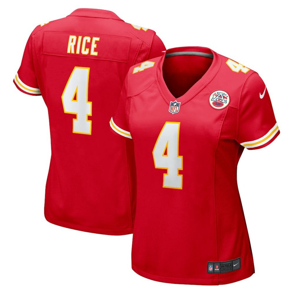 Rashee Rice Kansas City Chiefs Women's Game Jersey Red - Nike