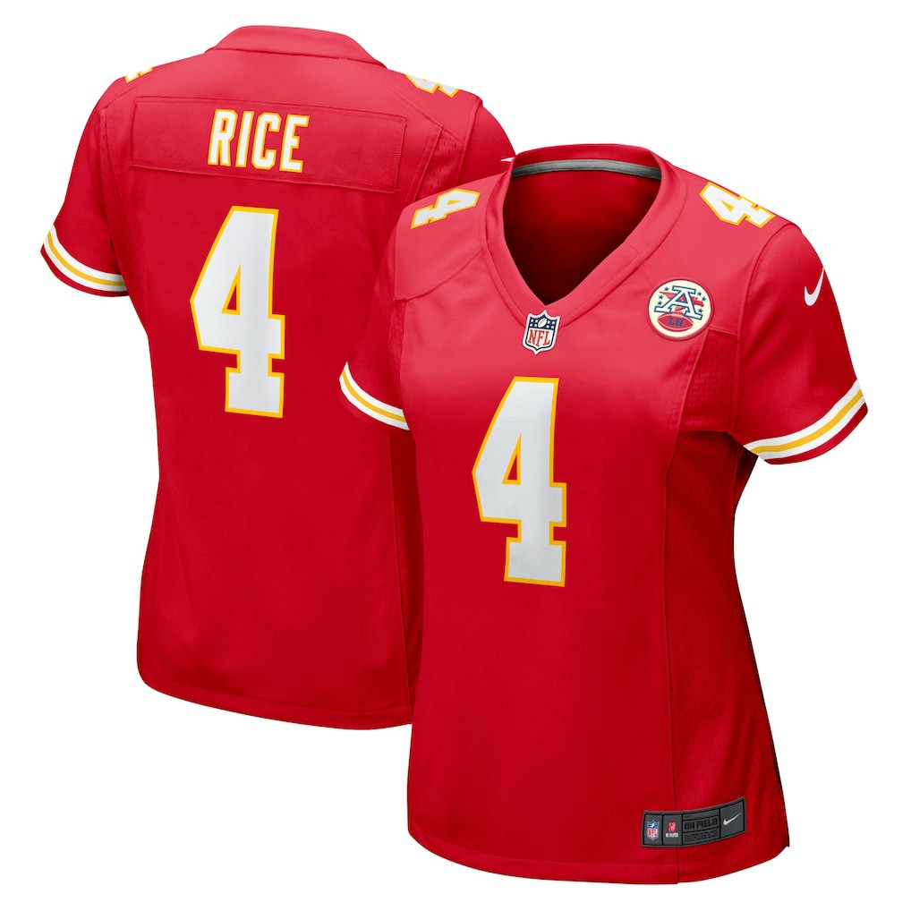 Rashee Rice Kansas City Chiefs Women's Game Jersey Red - Nike