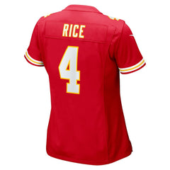 Rashee Rice Kansas City Chiefs Women's Game Jersey Red - Nike
