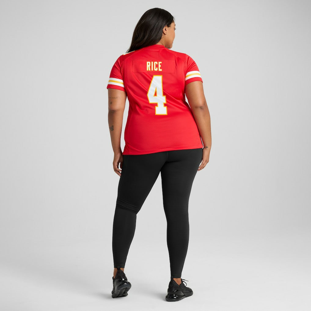 Rashee Rice Kansas City Chiefs Women's Game Jersey Red - Nike