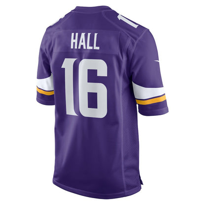 Jaren Hall Minnesota Vikings Game Jersey - Purple | NFL Jerseys