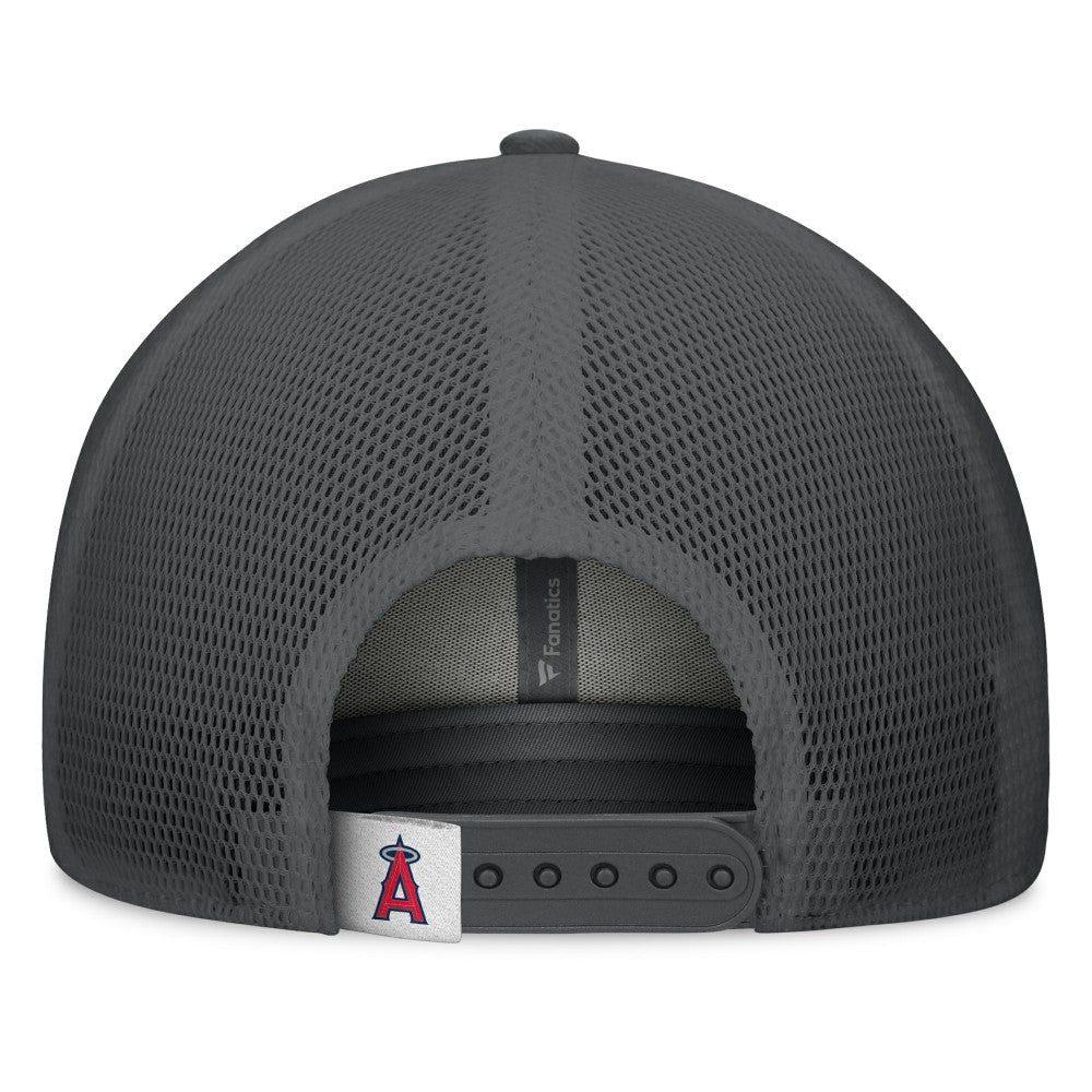 Los Angeles Angels Fanatics A-Frame Trucker Adjustable Hat Online