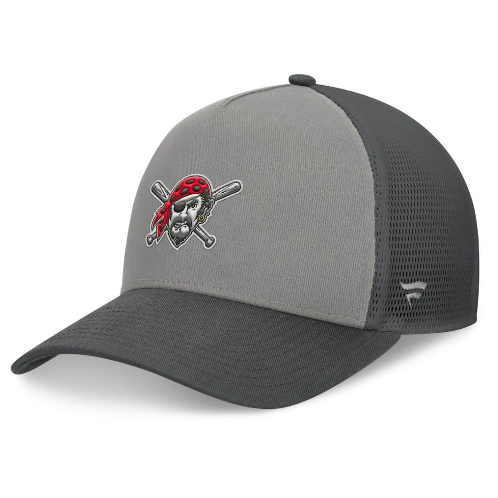 Pittsburgh Pirates Fanatics A-Frame Trucker Adjustable Hat Sale